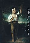 Fisherman Paintings - The Young Fisherman by Henry Inman